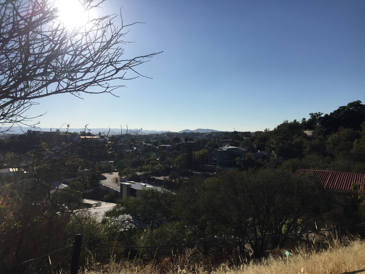 Vue sur Windhoek