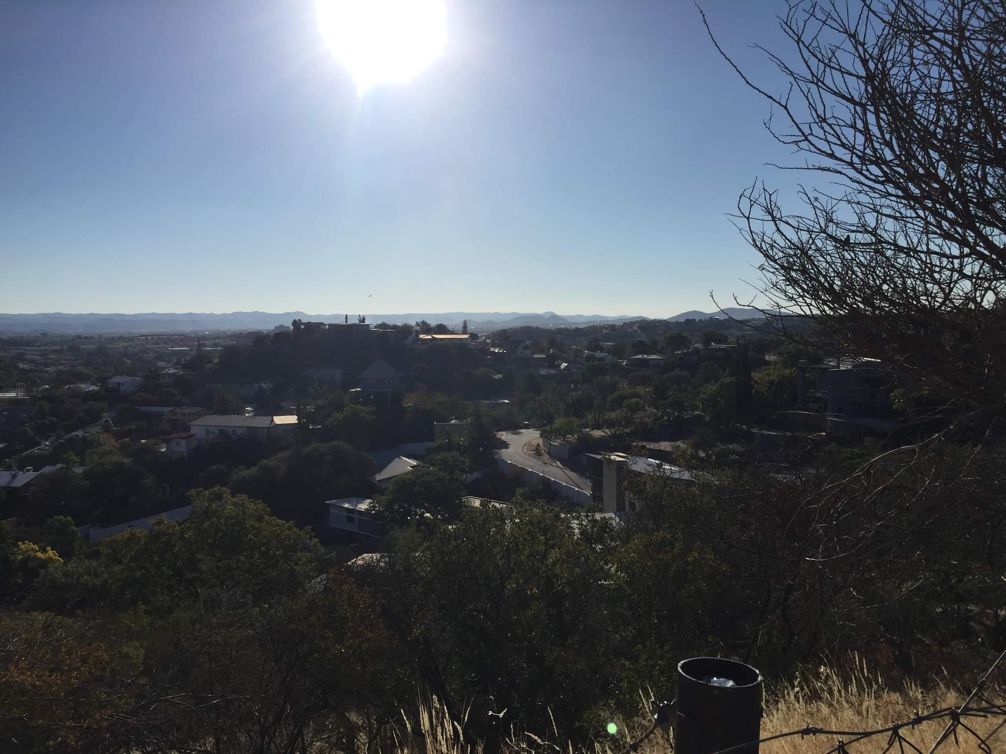 Vue sur Windhoek